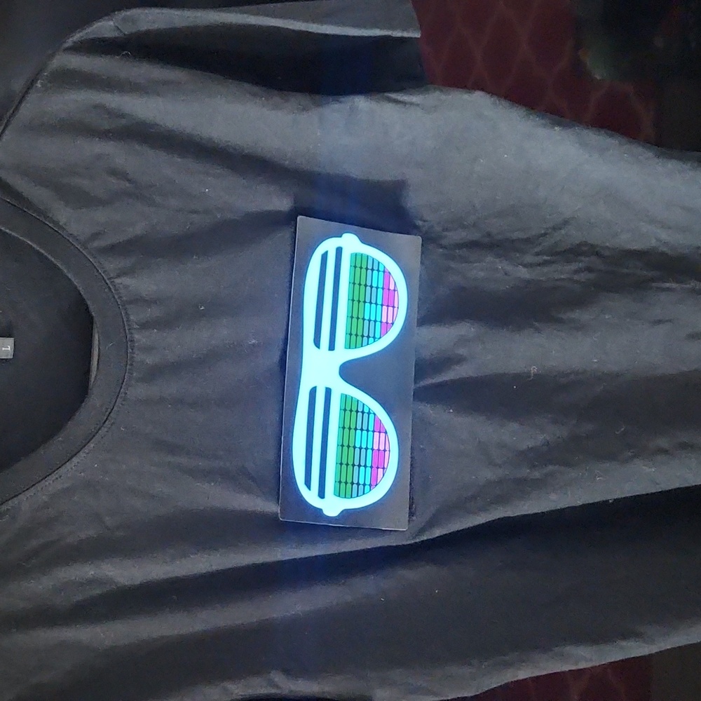 Large light up party shirt!